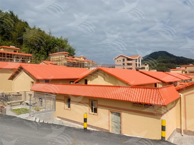 建房搭建屋面選擇合成樹(shù)脂隔熱瓦，你了解多少？